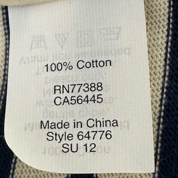 NWT J crew || woman’s striped blazer size Large - Picture 7 of 7